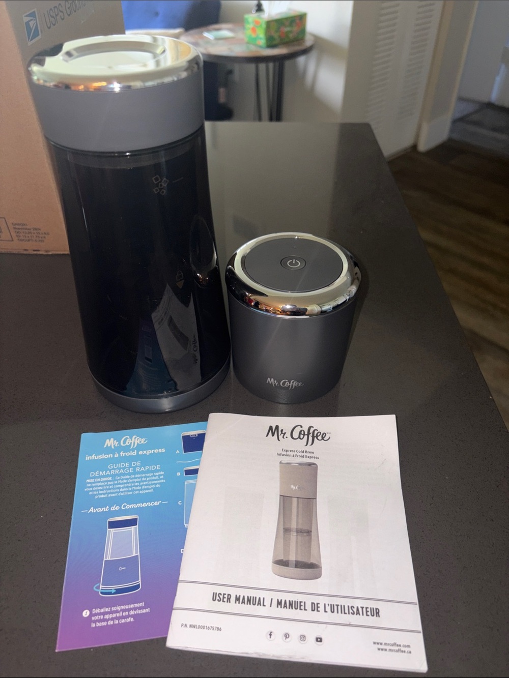 Cold Brew Coffee Maker - Gray